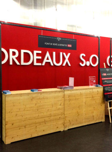 déco polystyrène pour stand