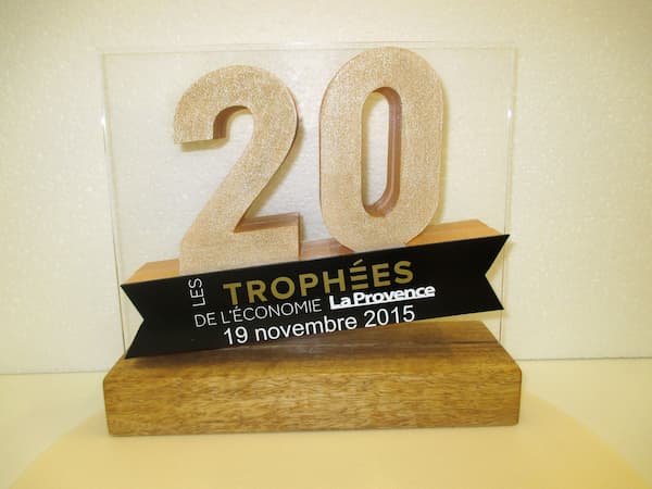 objet en polystyrène trophée